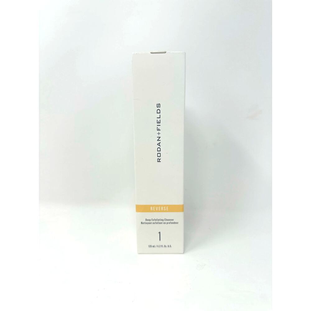 New! Rodan + Fields Reverse Deep Exfoliating Cleanser 125 mL 4.2 fl oz